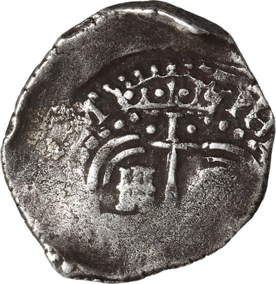 BOLIVIA, Potosí, cob 1 real, 1656 E.