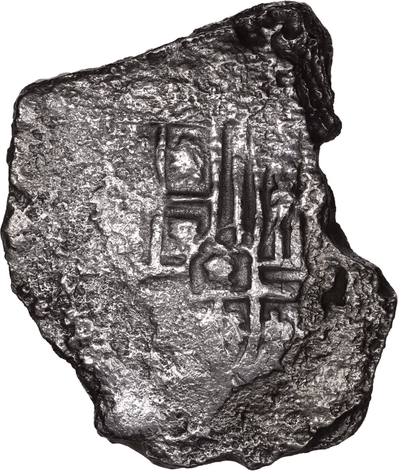 Concepcion Shipwreck (1641) MEXICO Mexico City Silver Cob 8 Reales with COA 1183