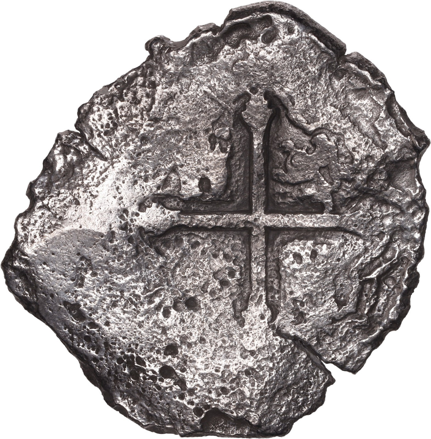 Concepcion Shipwreck (1641) MEXICO Mexico City Silver Cob 8 Reales with COA 1045