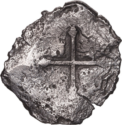 Concepcion Shipwreck (1641) MEXICO Mexico City Silver Cob 8 Reales with COA 1045