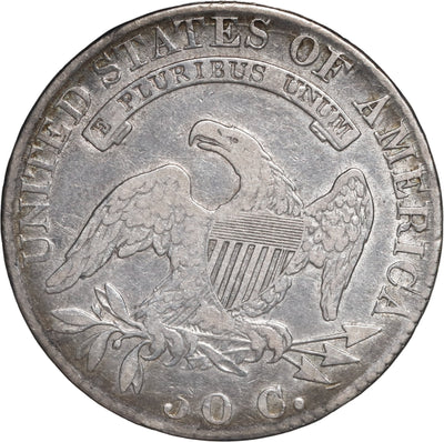 UNITED STATES, Philadelphia mint, Capped Bust half dollar, 1819, Lettered Edge.