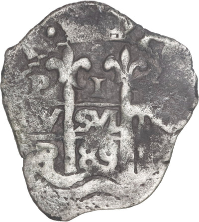 BOLIVIA, Potosí, cob 1 real, 1689 VR.
