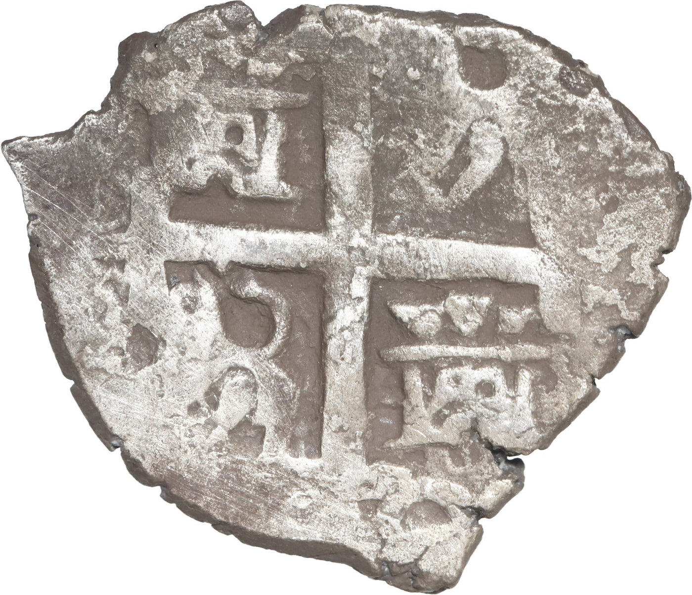 Peru, Lima, cob 1/2 real, Philip V, 1742 V.