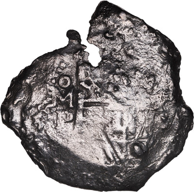 Concepcion Shipwreck (1641) MEXICO Mexico City Silver Cob 8 Reales with COA 1032
