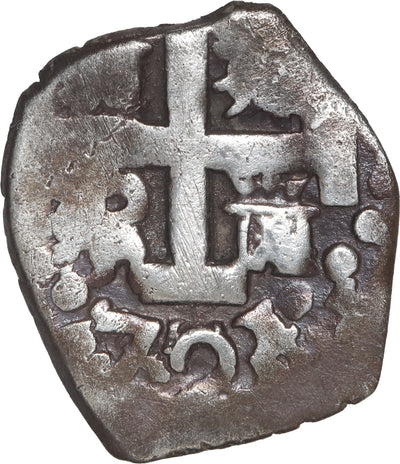 Peru, Lima, cob 1/2 real, Philip V, 1723.