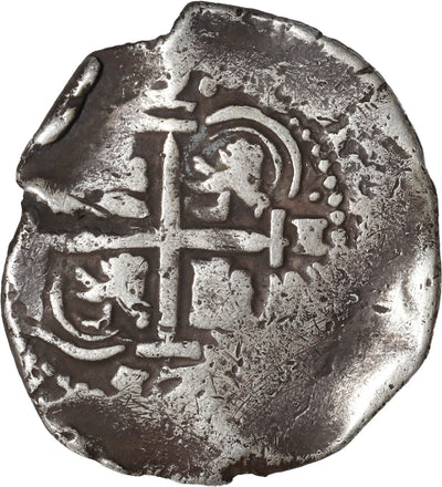 BOLIVIA, Potosí, cob 2 reales, 1657 E.