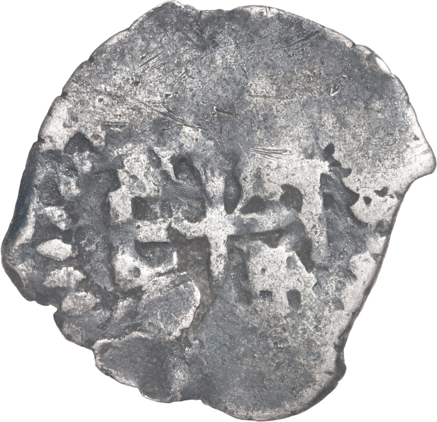 BOLIVIA, Potosi, cob 1/2 real, 1718.