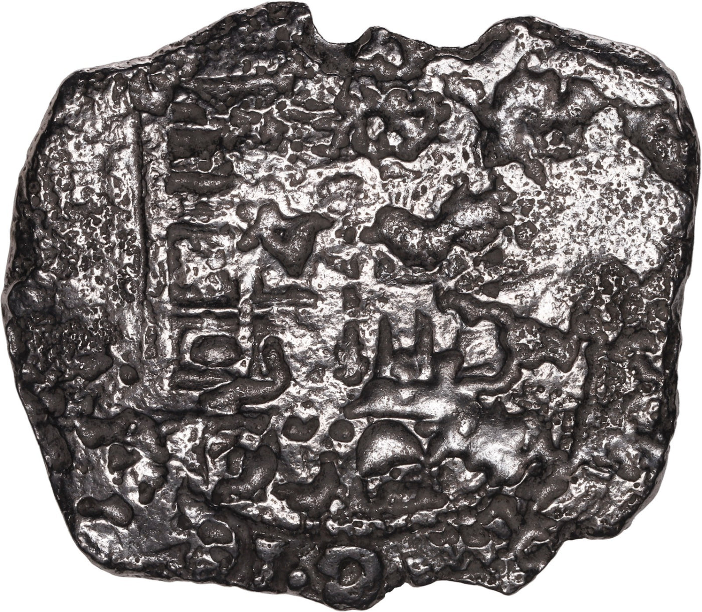 Concepcion Shipwreck (1641) MEXICO Mexico City Silver Cob 8 Reales with COA 1052