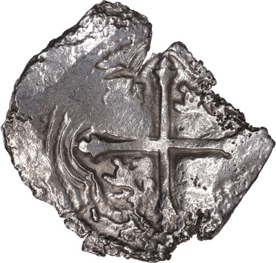 Concepcion Shipwreck (1641) MEXICO Mexico City Silver Cob 8 Reales with COA 1117