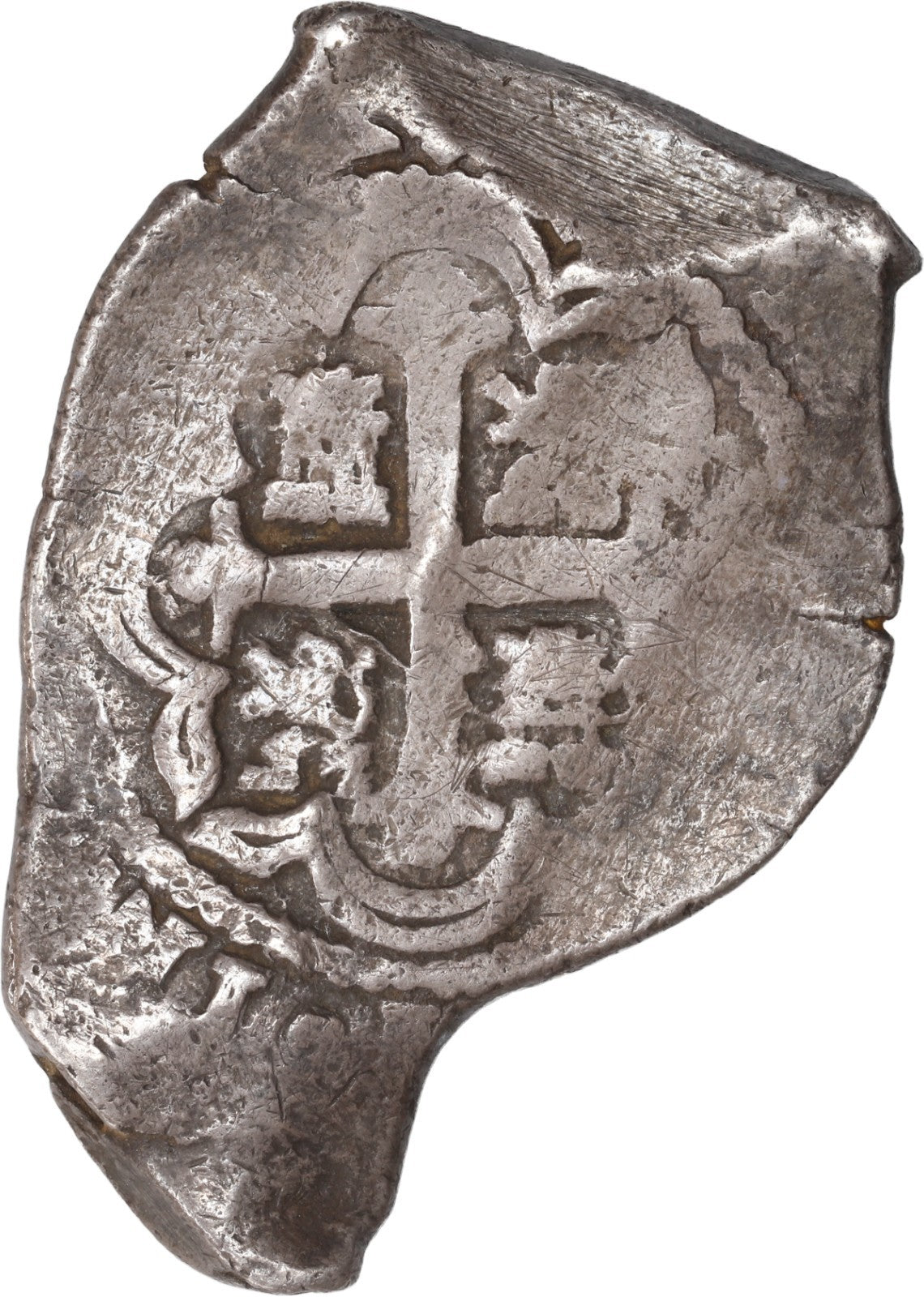 MEXICO, Mexico City, cob 8 reales, Philip V, assayer not visible (J)