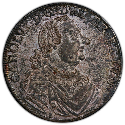 Brunswick-Wolfenbüttel (German States), 2/3 taler, 1765-E-IDB, Karl I, PCGS