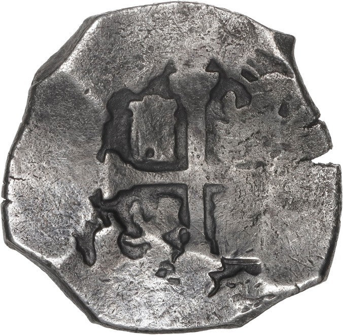 MEXICO, Mexico City, cob 4 reales, Philip IV, assayer not visible.