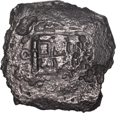 Concepcion Shipwreck (1641) MEXICO Mexico City Silver Cob 8 Reales with COA 1064