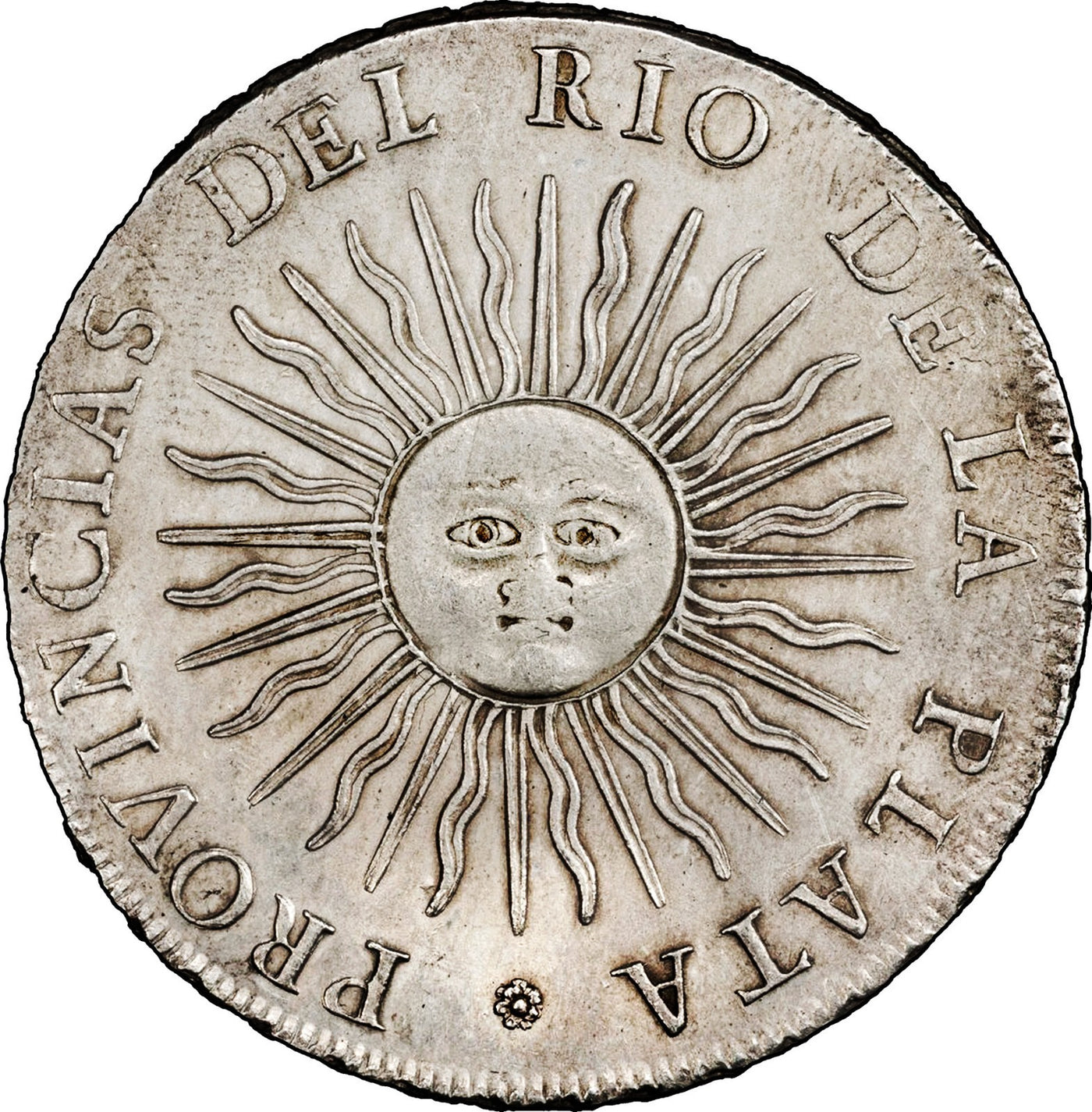 ARGENTINA (River Plate Provinces), Potosí mint, 8 reales, 1813 J PCGS AU details