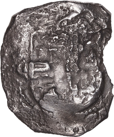 Concepcion Shipwreck (1641) MEXICO Mexico City Silver Cob 8 Reales with COA