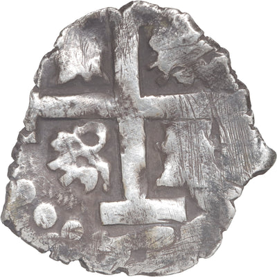 Peru, Lima, cob 1/2 real, Philip V, 1729.