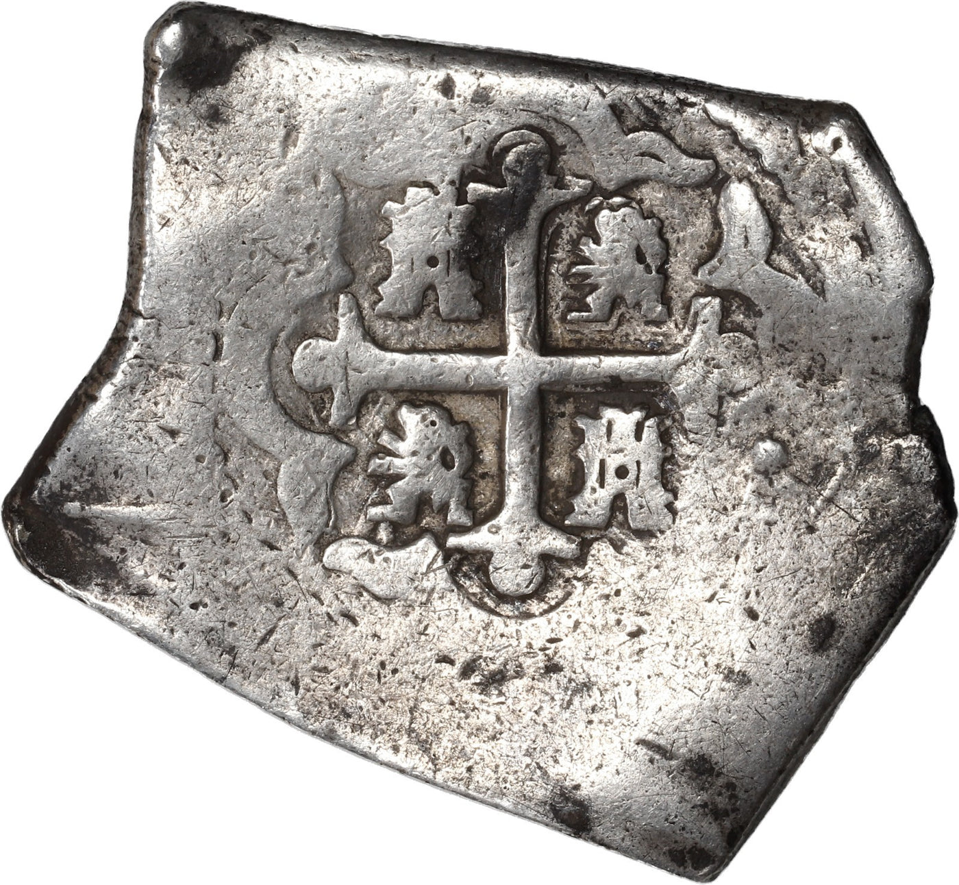 MEXICO, Mexico City, cob 8 reales, 1730/29 R, very rare.