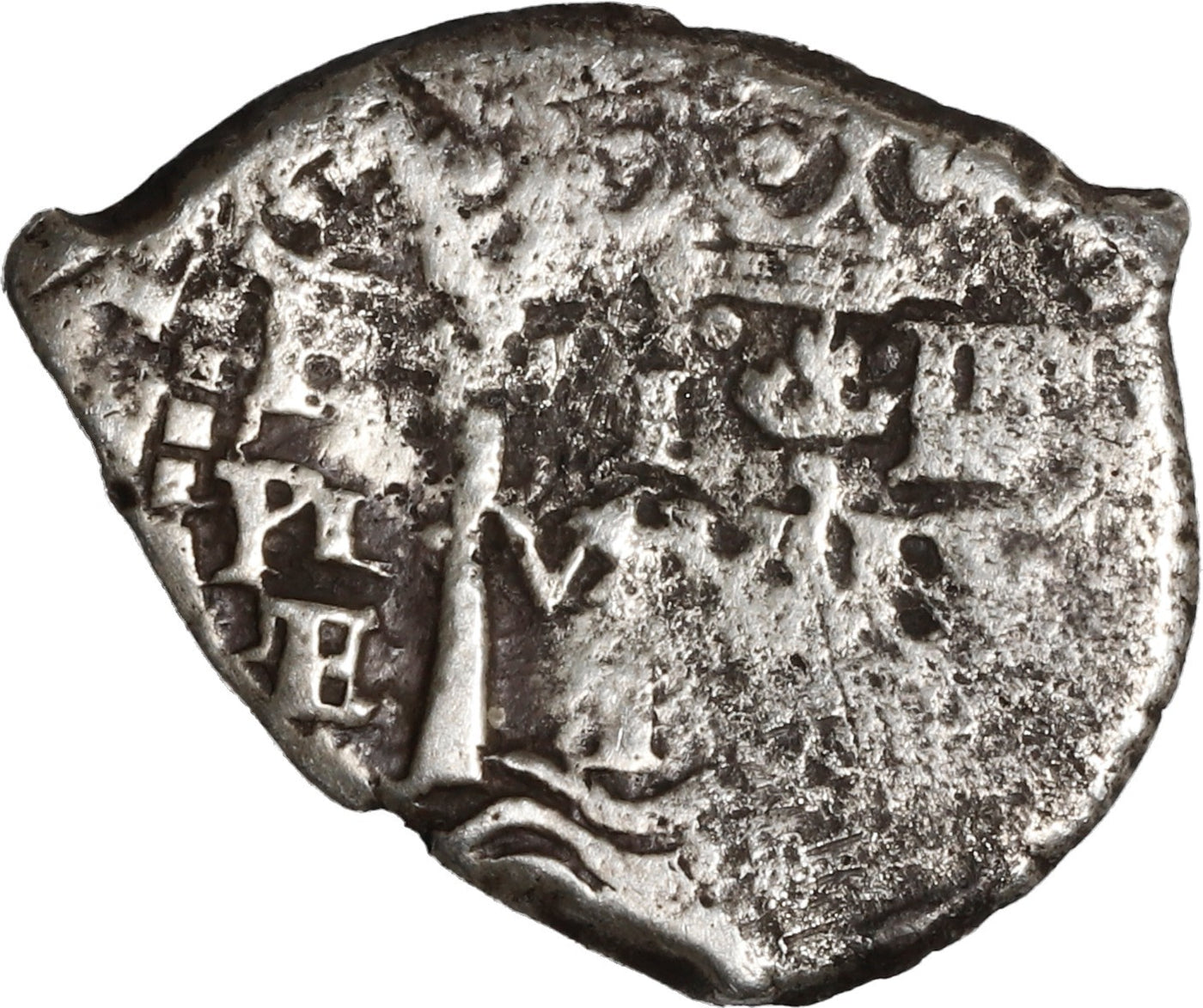 BOLIVIA, Potosí, cob 1 real, (1652) E, transitional McLean Type II, rare.