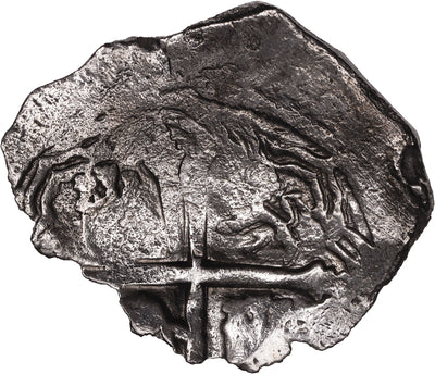 Concepcion Shipwreck (1641) MEXICO Mexico City Silver Cob 8 Reales with COA 1177