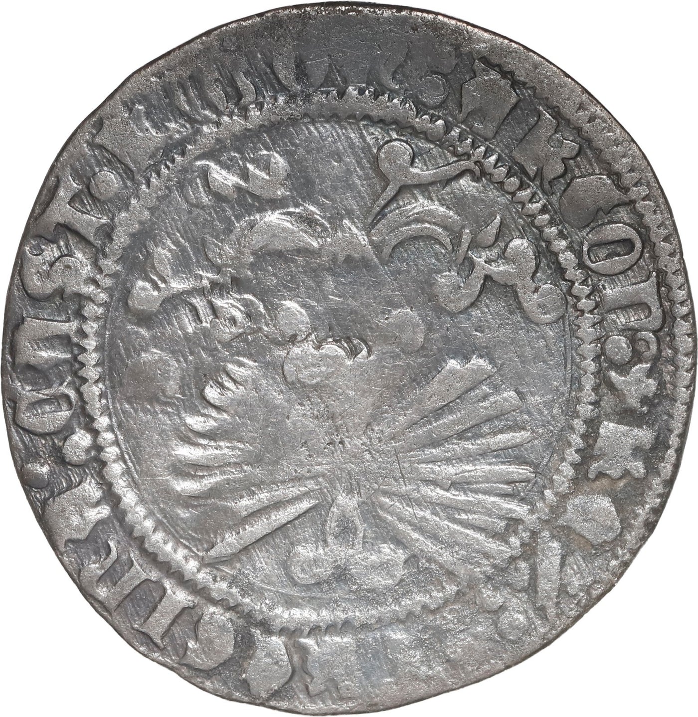 SPAIN, Granada, 1 real, Ferdinand-Isabel, assayer cross-topped O flanking shield