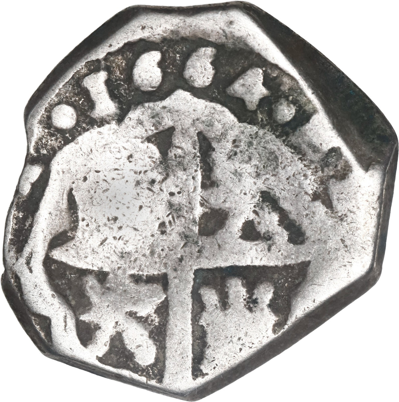 SPAIN, Madrid, cob 4 reales, 1664, assayer not visible, very rare.