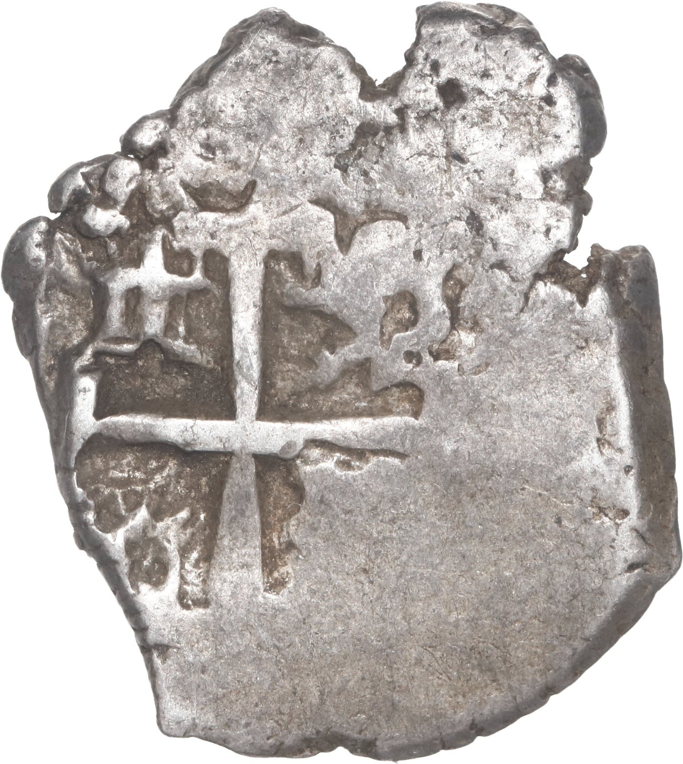 BOLIVIA, Potosi, cob 1/2 real, 1743.