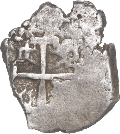 BOLIVIA, Potosi, cob 1/2 real, 1743.