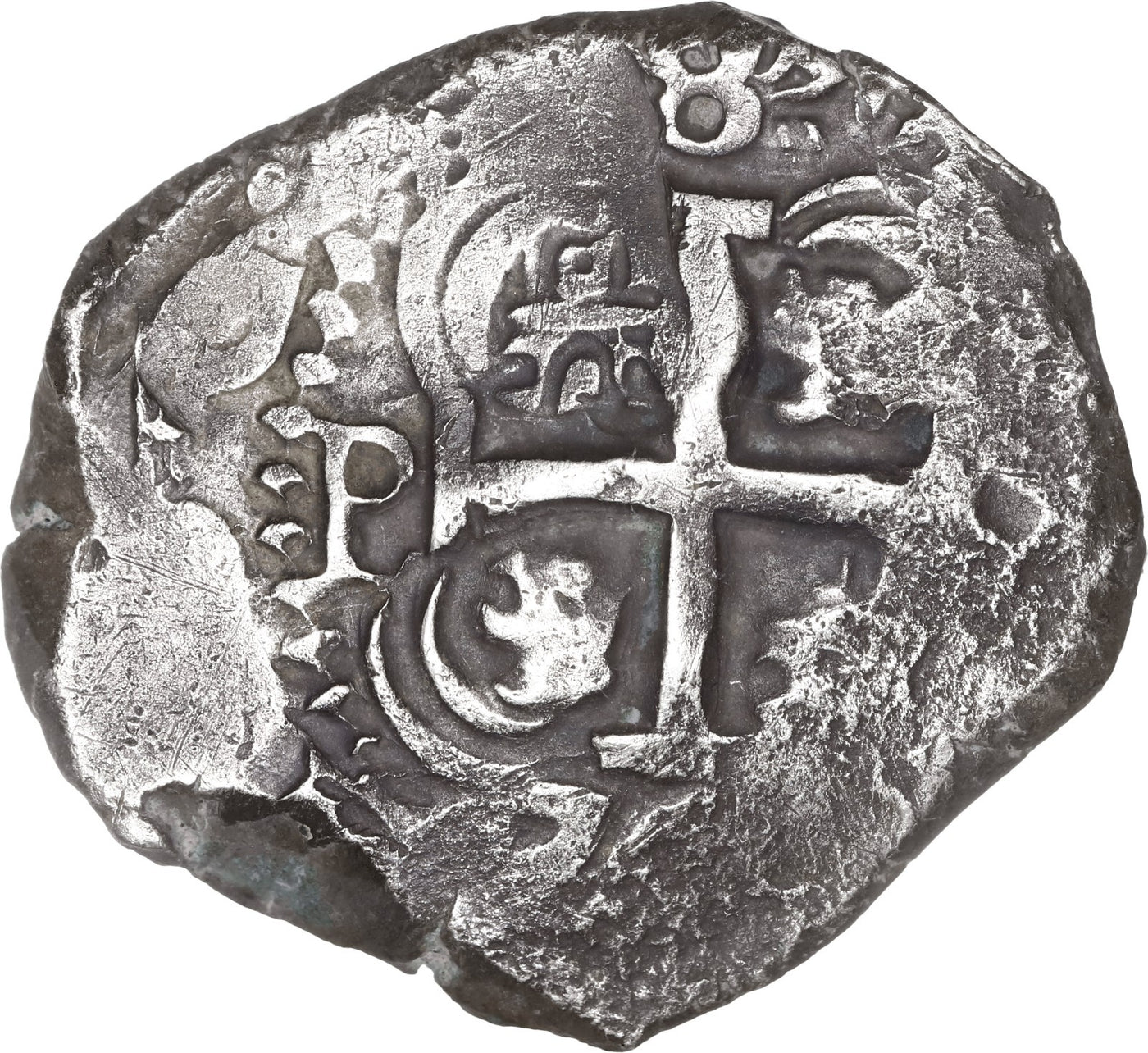BOLIVIA, Potosi, cob 8 reales, 1749 q.