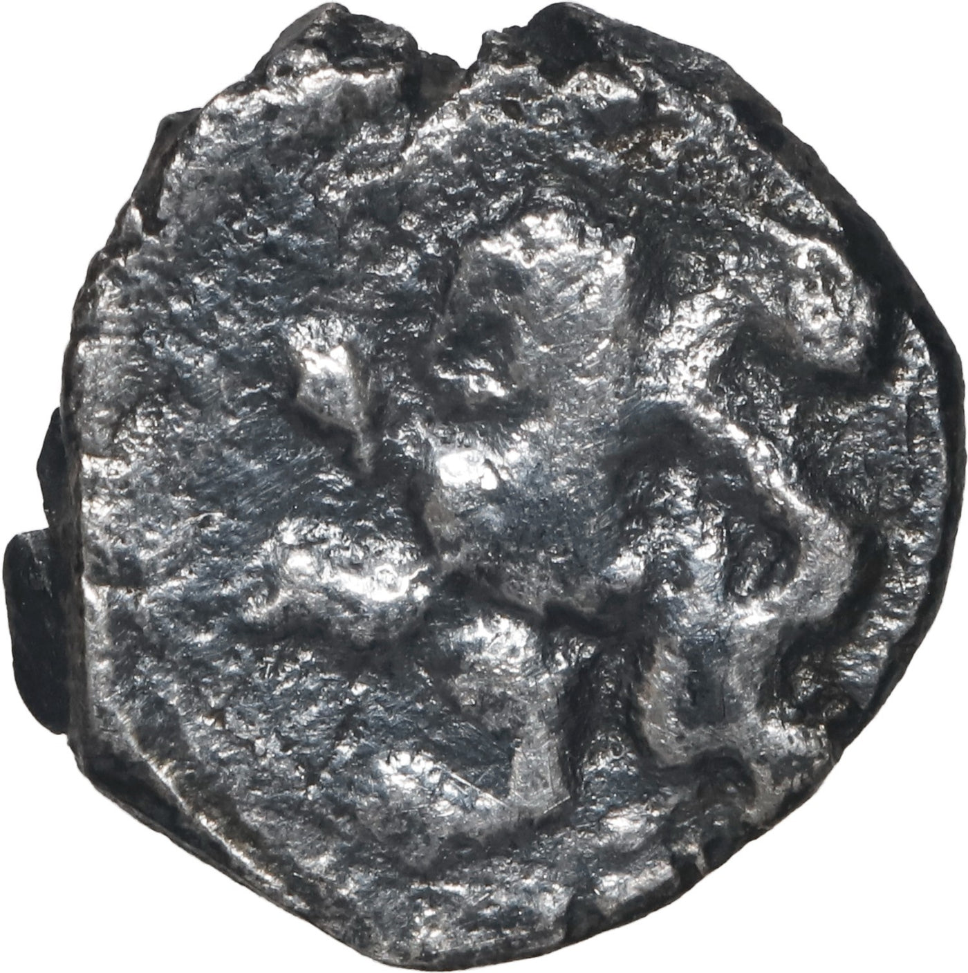 COLOMBIA, Bogota, cob 1/4 real, Philip IV, (1649-65) no assayer