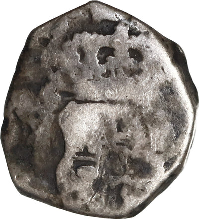 GUATEMALA, Guatemala City, cob 1/2 real, 1751 J.