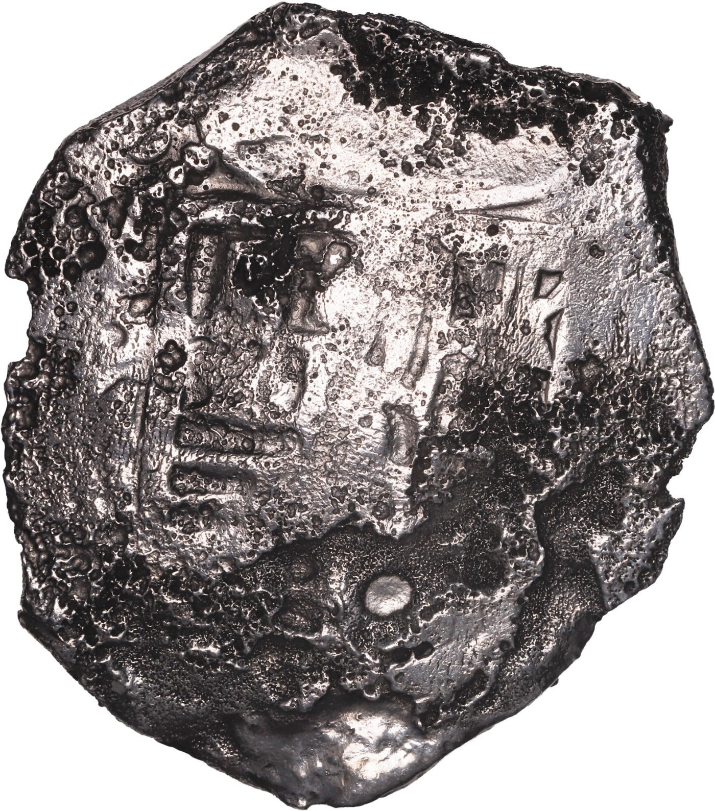 Concepcion Shipwreck (1641) MEXICO Mexico City Silver Cob 8 Reales with COA 1035