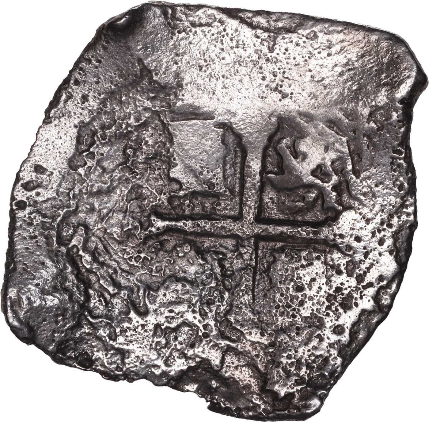 Concepcion Shipwreck (1641) MEXICO Mexico City Silver Cob 8 Reales with COA 1036