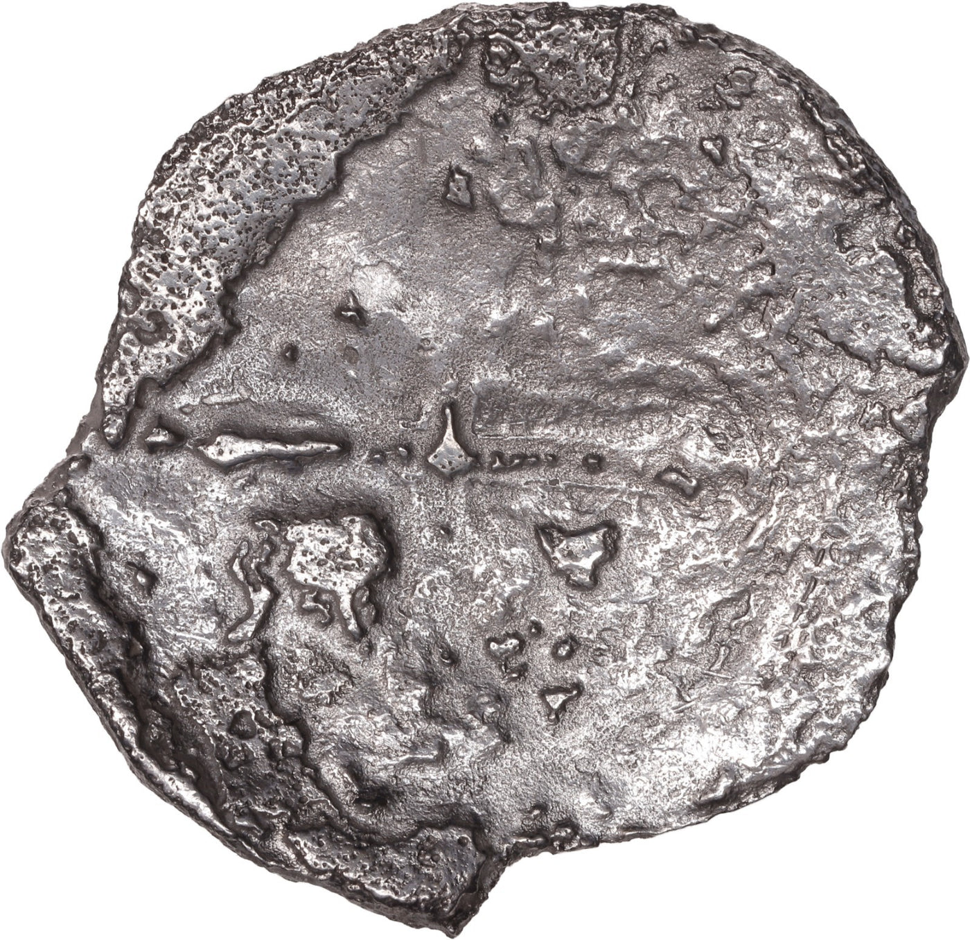 Concepcion Shipwreck (1641) MEXICO Mexico City Silver Cob 8 Reales with COA 1147