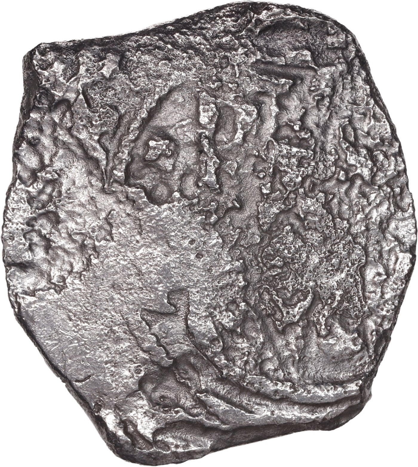 Concepcion Shipwreck (1641) MEXICO Mexico City Silver Cob 8 Reales with COA 1107