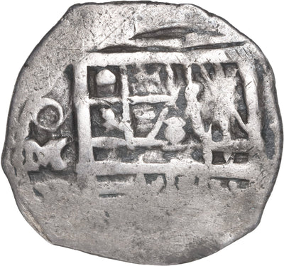 MEXICO, Mexico City, cob 1 real, Philip IV, assayer not visible.