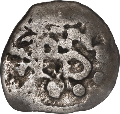 MEXICO, Mexico City, cob ½ real, Philip III, assayer F to right, •-fleur-• below