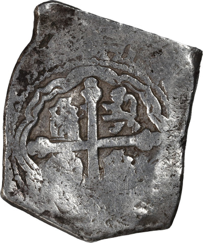 MEXICO, Mexico City, cob 8 reales, Philip V, assayer not visible (J)