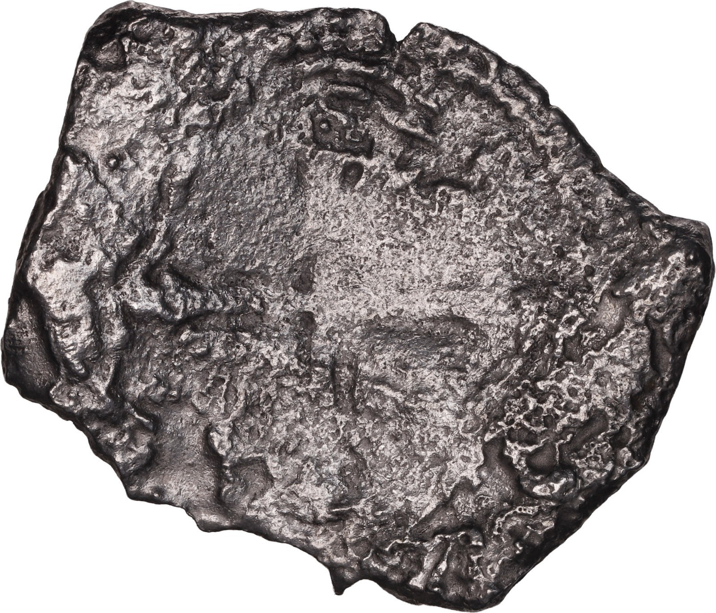 Concepcion Shipwreck (1641) MEXICO Mexico City Silver Cob 8 Reales with COA 1063