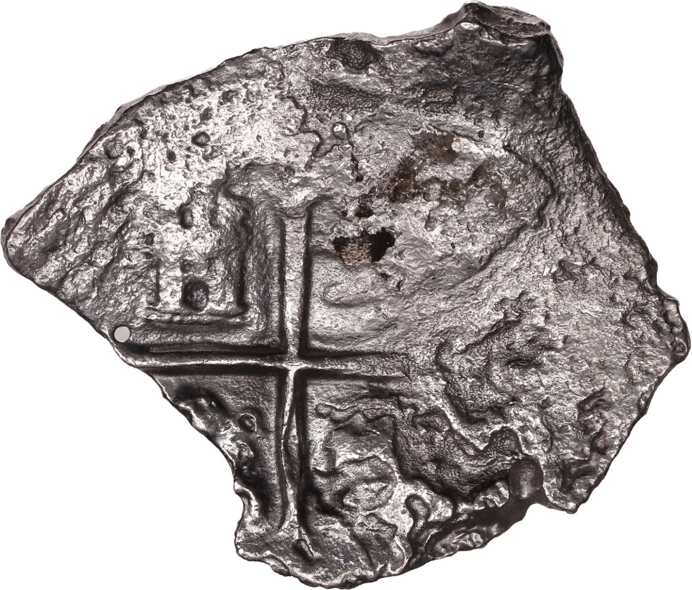 Concepcion Shipwreck (1641) MEXICO Mexico City Silver Cob 8 Reales with COA 1185