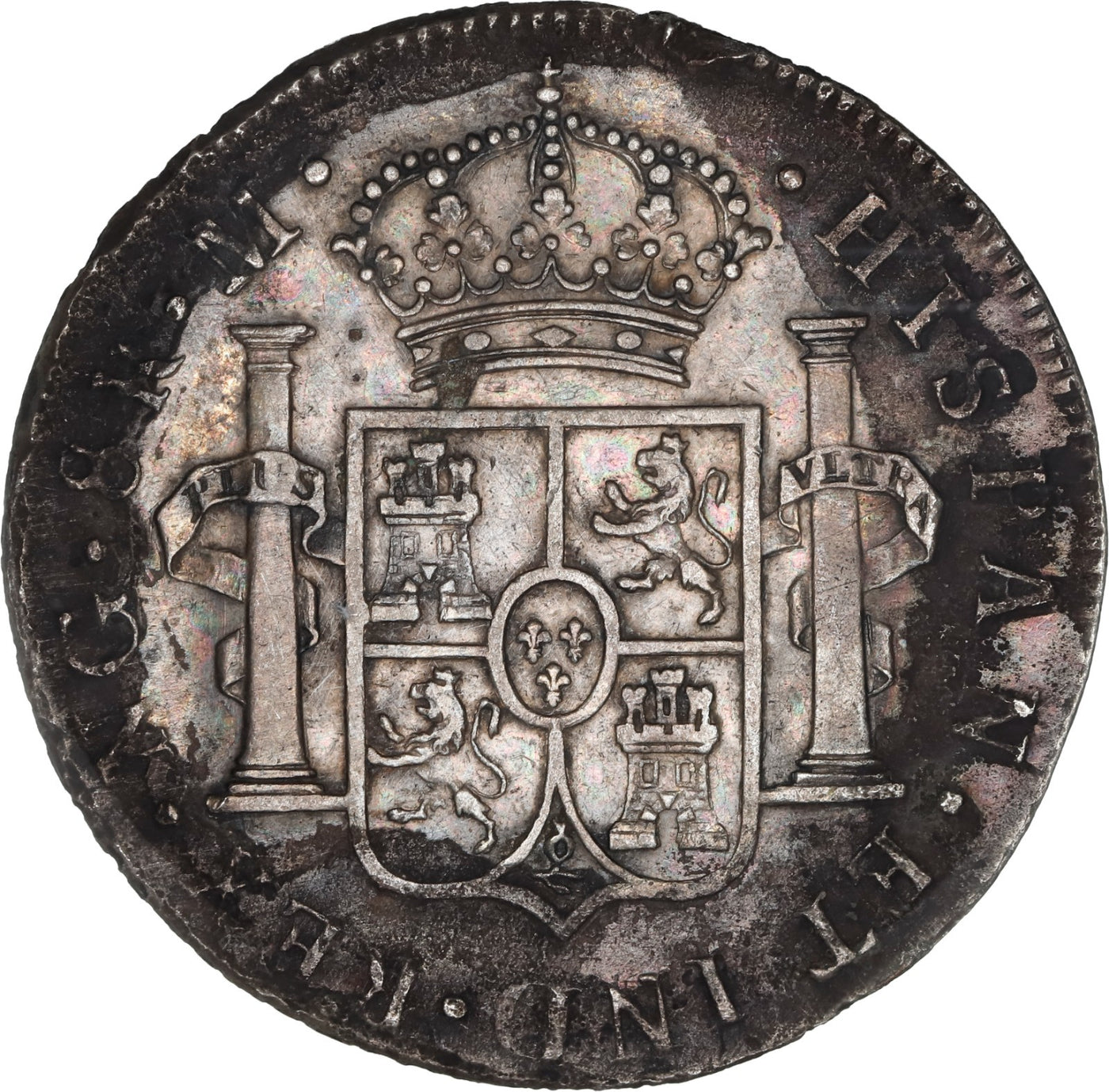 GUATEMALA, Guatemala City, bust 8 reales, Charles IV, 1795 M.