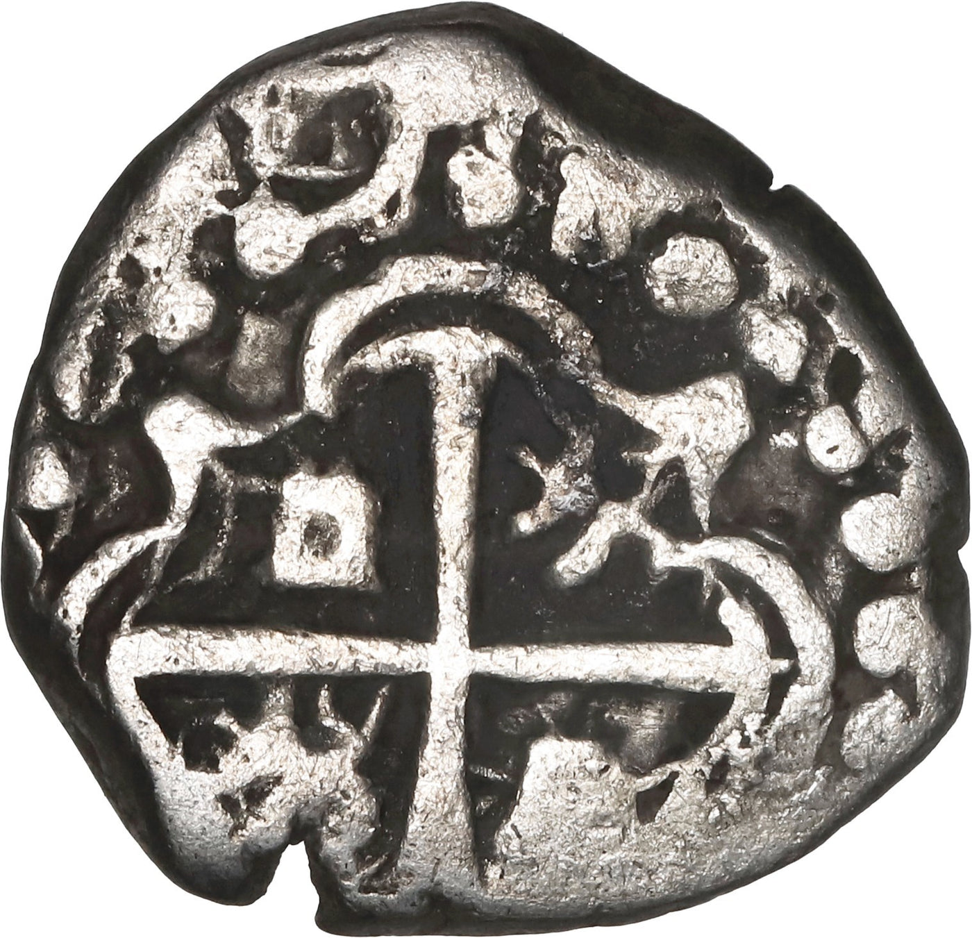 BOLIVIA, Potosi, cob 1 real, 1619 T, rare.