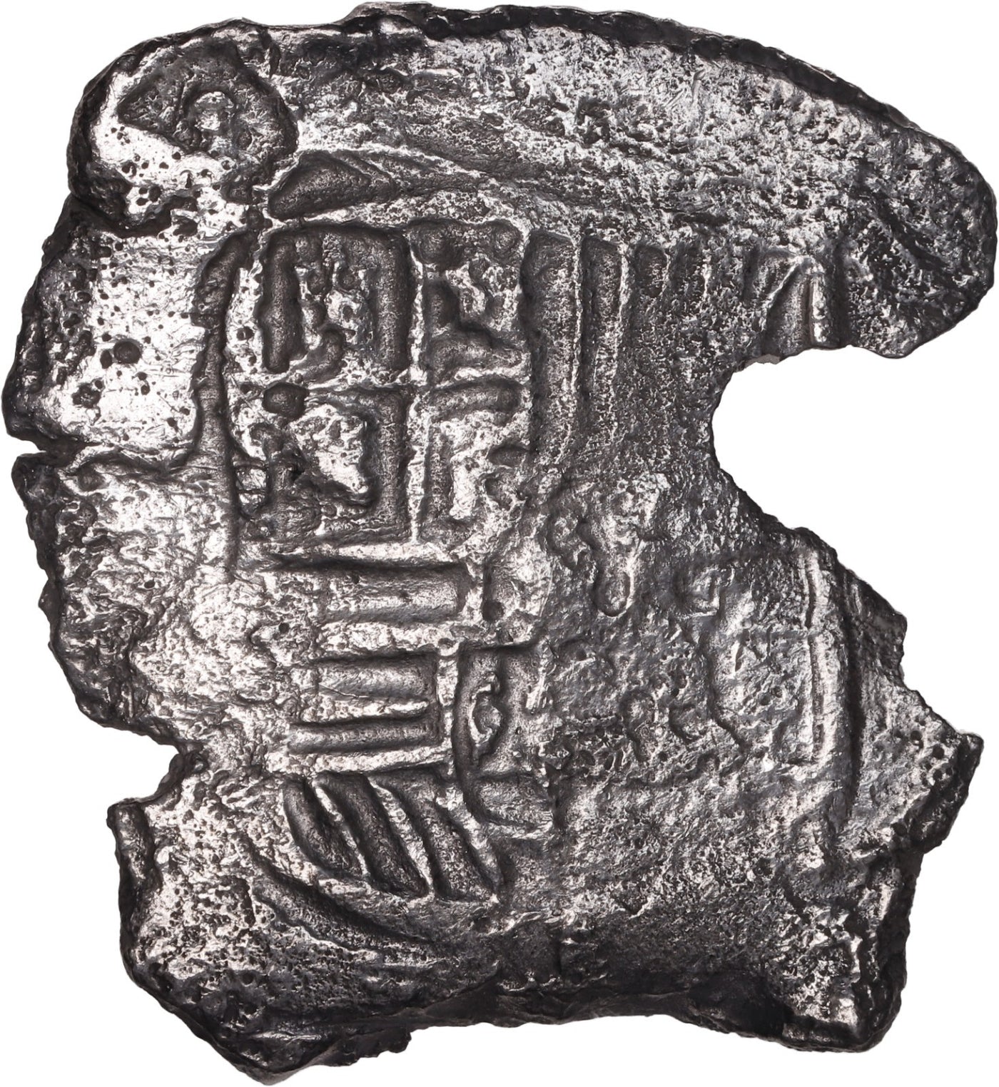 Concepcion Shipwreck (1641) MEXICO Mexico City Silver Cob 8 Reales with COA 1082