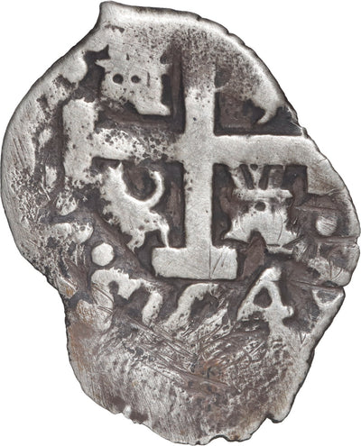 Peru, Lima, cob 1/2 real, Philip V, 1724.