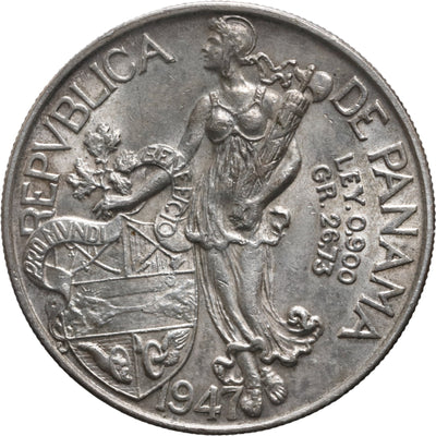 PANAMA, Panama City, 1 balboa, 1947.