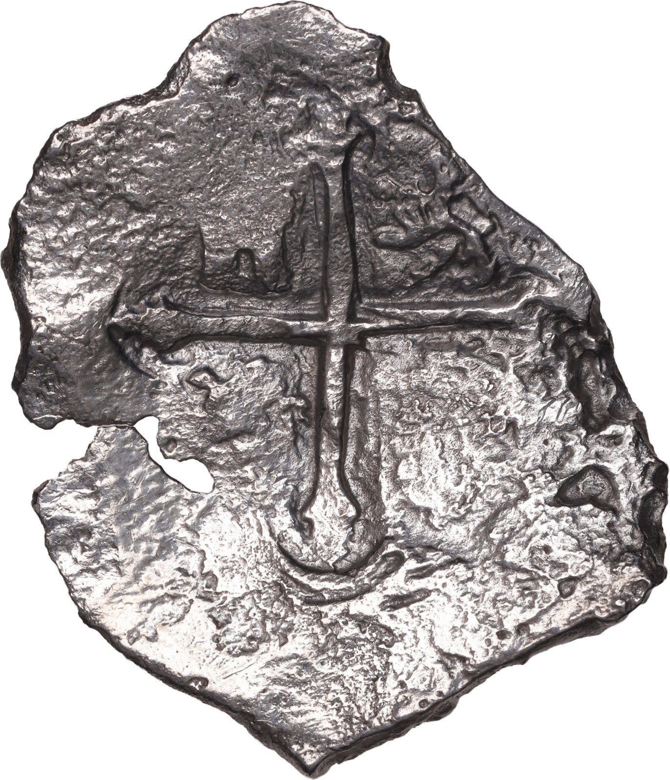 Concepcion Shipwreck (1641) MEXICO Mexico City Silver Cob 8 Reales with COA 1033