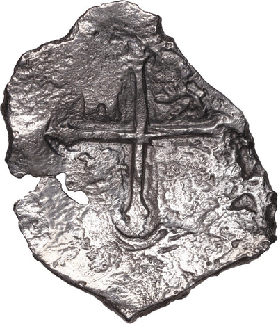 Concepcion Shipwreck (1641) MEXICO Mexico City Silver Cob 8 Reales with COA 1033