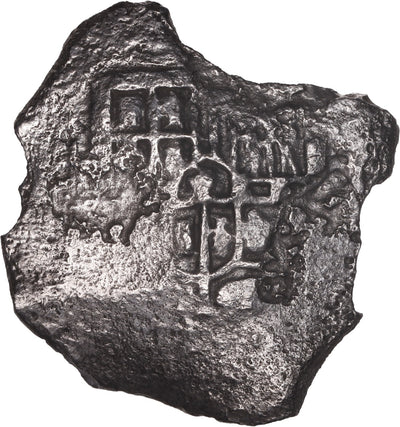 Concepcion Shipwreck (1641) MEXICO Mexico City Silver Cob 8 Reales with COA 1094