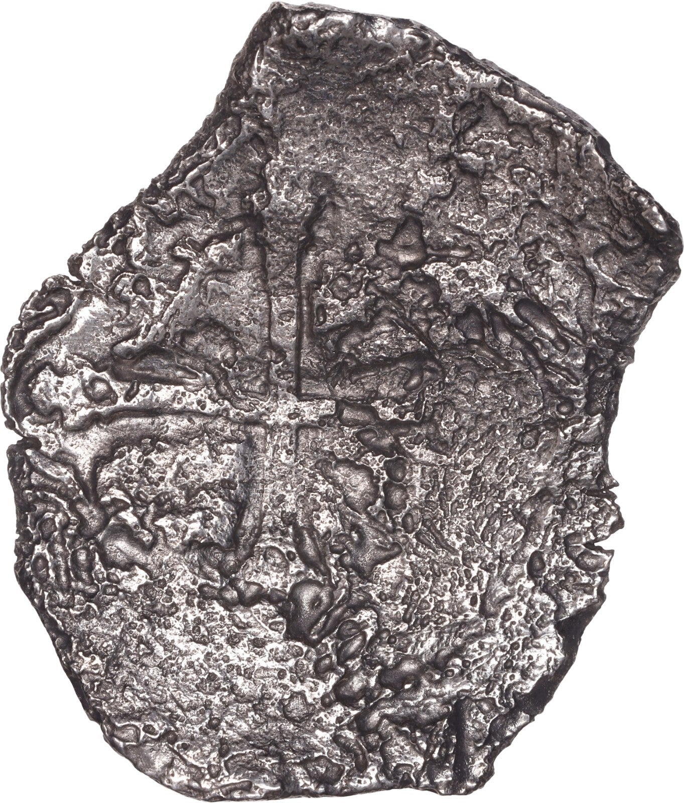 Concepcion Shipwreck (1641) MEXICO Mexico City Silver Cob 8 Reales with COA