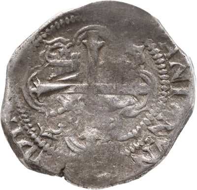 MEXICO, Mexico City, cob 4 reales, Philip III, assayer F, ANACS VF 30.
