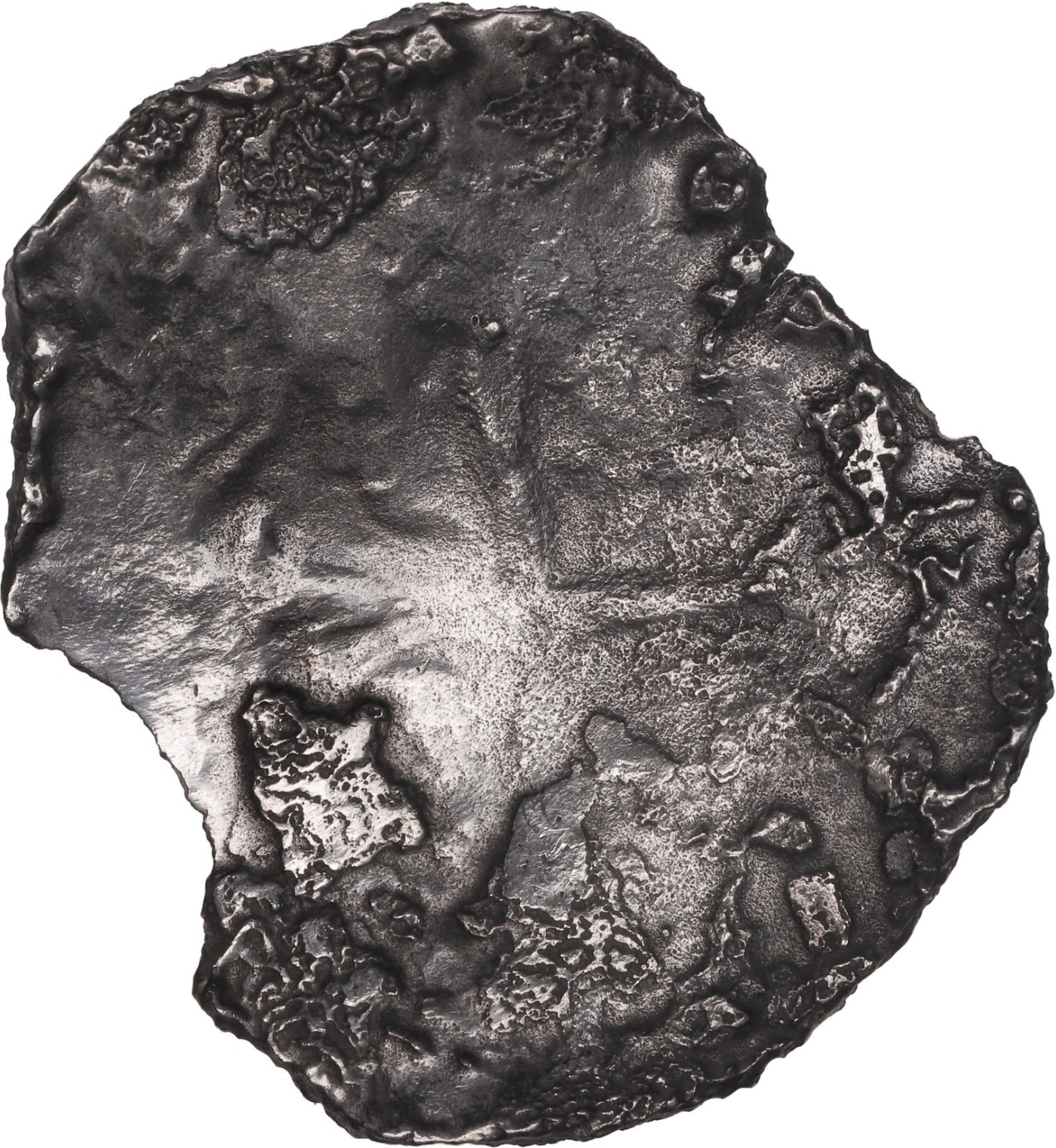 Concepcion Shipwreck (1641) MEXICO Mexico City Silver Cob 8 Reales with COA 1095